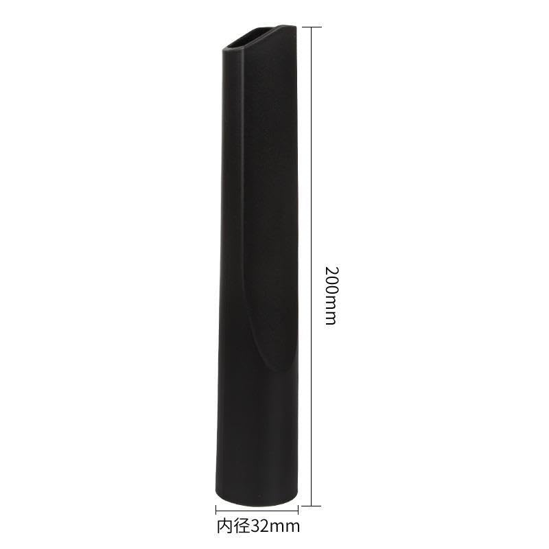 Black 32mm Crevice Tool Corner Brush Nozzle For Vacuum Cleaner Vacuums Replacement Part Crevice Tool Attachment Nozzle Crevice Brushes For Cleaning Vacuum Attachment Extending,Attachments and Brushes