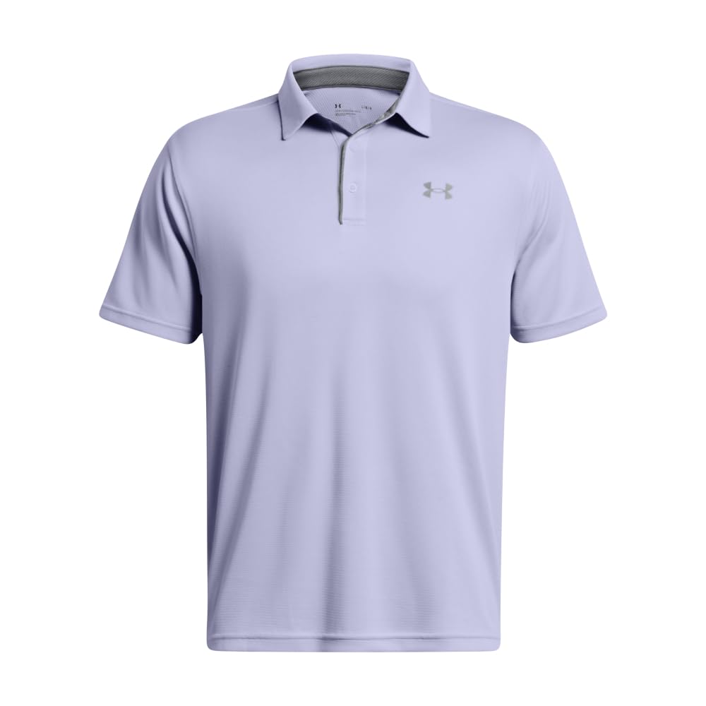 Under Armour Men's Tech Golf Polo, (539) Celeste / / Pitch Gray, 3X-Large Tall