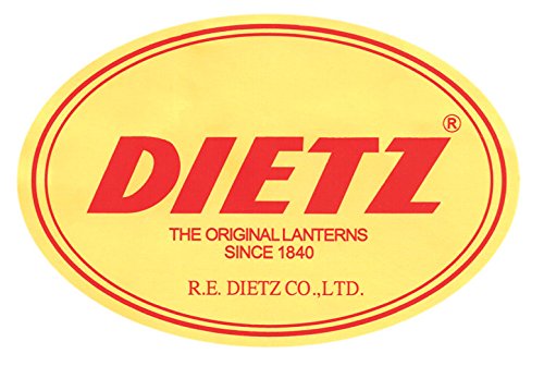 Dietz Junior Oil Burning Lantern, Model 69864, Steel, Unfinished Rusty Finish