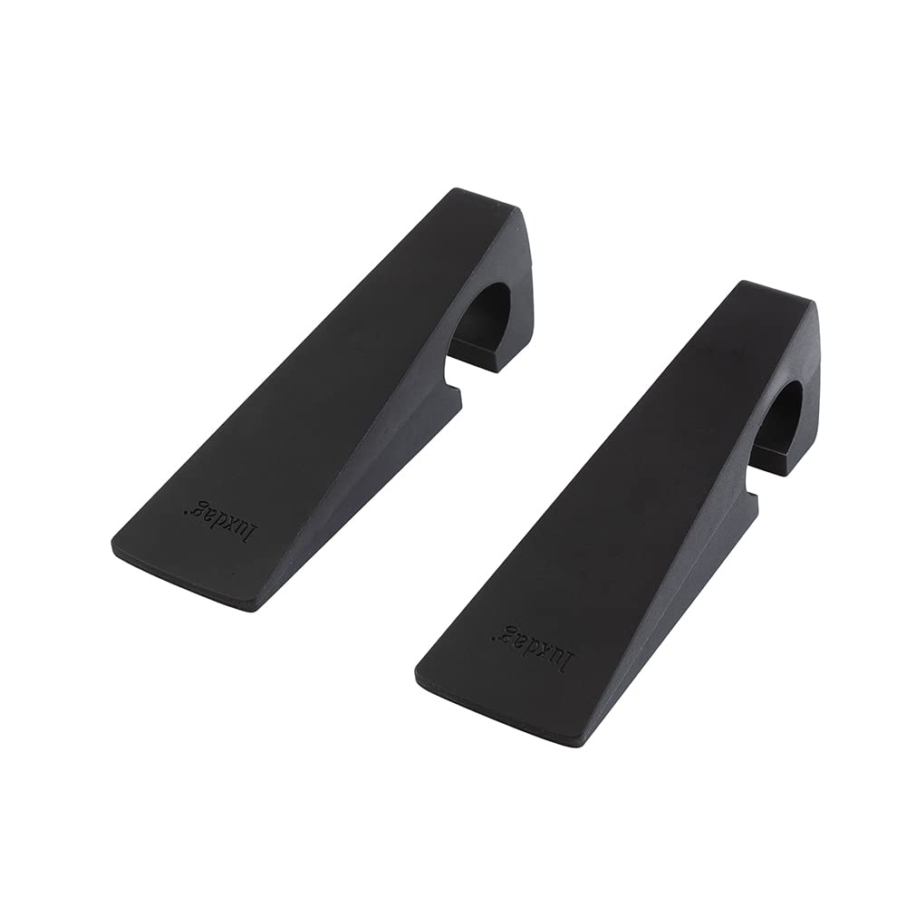 luxdag Silicone Window & Door Stopper with Practical Door Holder for Hanging (Choice of Colour) - Non-Slip Wedge for Windows & Doors - Protector for Tiles, Stone, Carpet & Wood