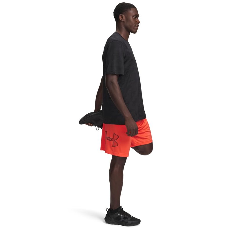 Under Armour Men's Tech Graphic 10" Shorts, (691) Venom Red / / Black, X-Small