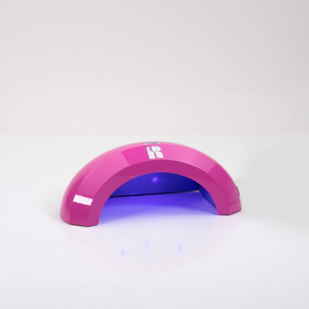 RC Red Carpet Manicure Pro Kit – Complete Gel Nail System with Black Pro LED Light, Long-Lasting, Chip-Resistant Gel Nails Manicure Kit for Healthy, Glossy Nails at Home.