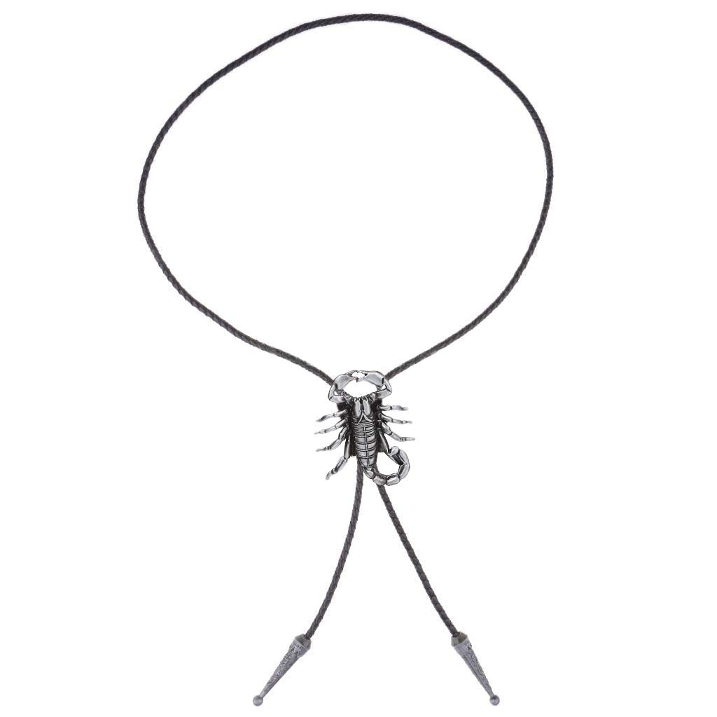Alloy Scorpion Bolo Tie,Handmade Classic Fashion Mens Fashion Necklace…