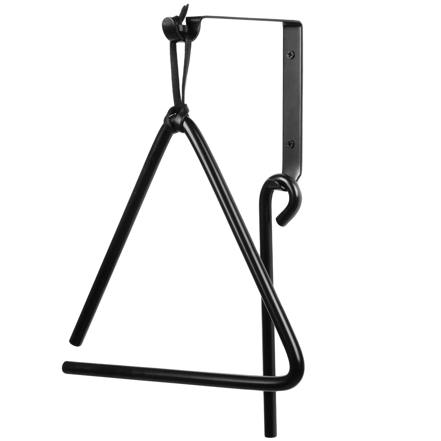 9 Inch Triangle Dinner Bell With Striker - Outdoor/Indoor Steel Bell With Mounts