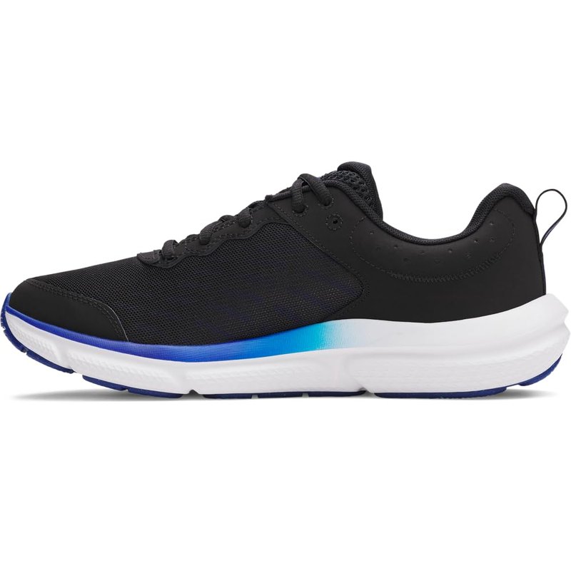 Under Armour Men's Charged Assert 10, (009) Black/Royal/White, 14, US