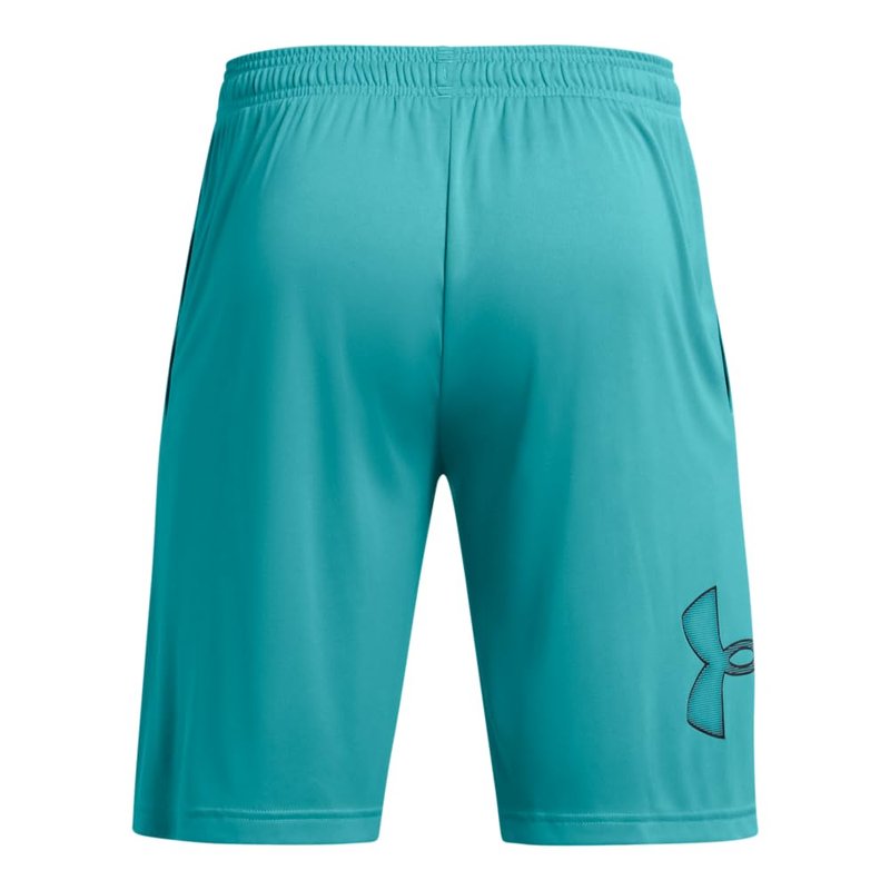 Under Armour Men's Tech Graphic 10" Shorts, (464) Circuit Teal / / Black, 5X-Large