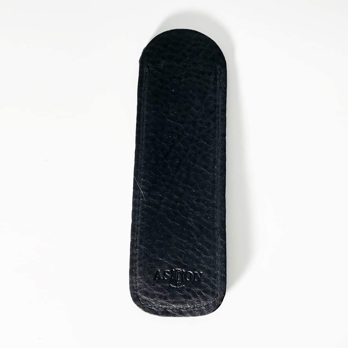 Aston Leather Pen-Slip-Double-Black