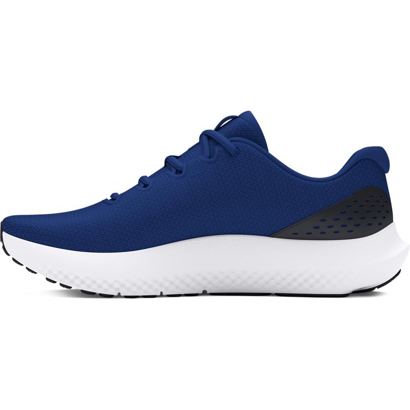 Under Armour Men's Charged Surge 4, (402) Tech Blue/Black/Black, 12.5, US