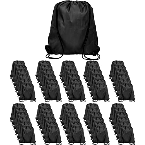 Topspeeder 10 Colors Drawstring Backpack Bags Sack Pack Cinch Tote Sport Storage Polyester Bag for Gym Traveling