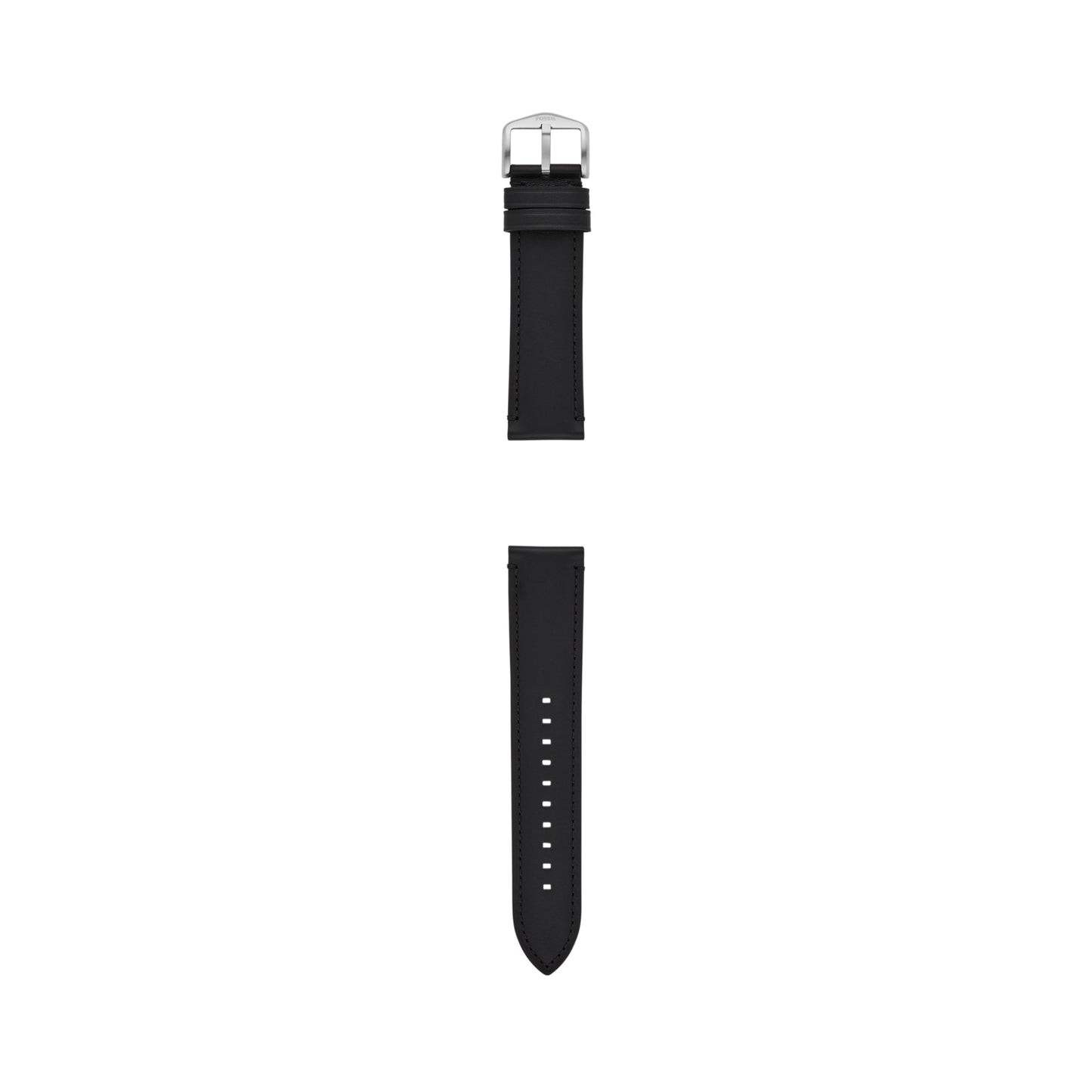 Fossil Men's 22mm Black LiteHide™ Leather Watch Band