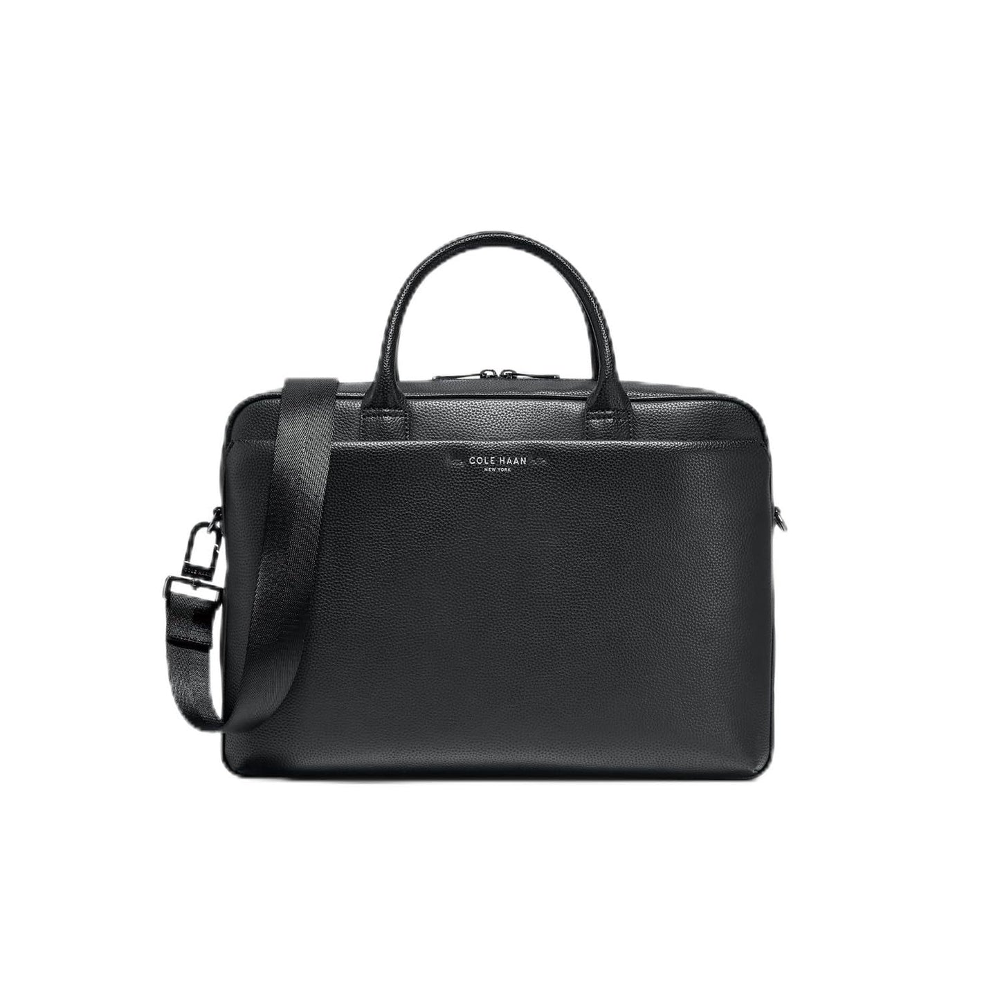 Cole Haan Men's Belmont Slim Briefcase, Black