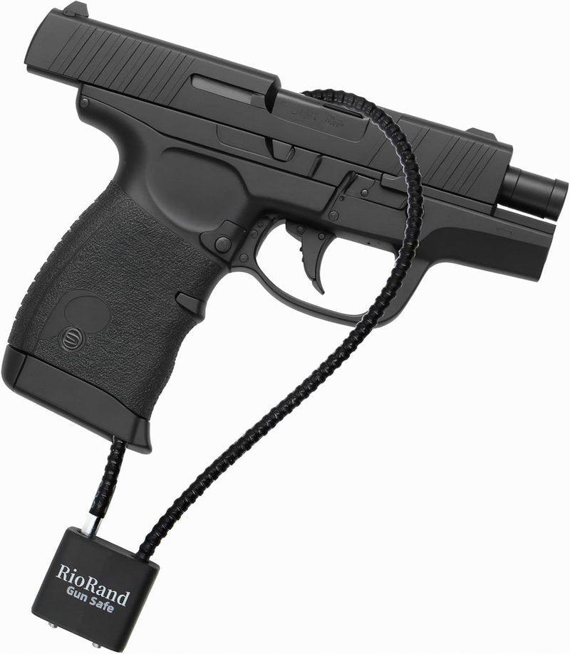 Keyed Alike Cable Gun Lock - 8.5" & 15" Safety Lock for Pistols, Rifles & Shotguns | Secure Home Firearm Storage