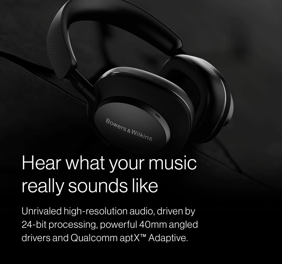 Bowers & Wilkins Limited Edition Px7 S2e Over-Ear Headphones, Bluetooth Headphones Over Ear with Enhanced Noise Cancellation, Transparency Mode, Crystal-Clear Calls, 30-Hour Battery Life, Ruby Red
