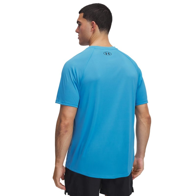 Under Armour Men's Tech 2.0 Short-Sleeve T-Shirt, (453) Ether Blue / / Black, Medium