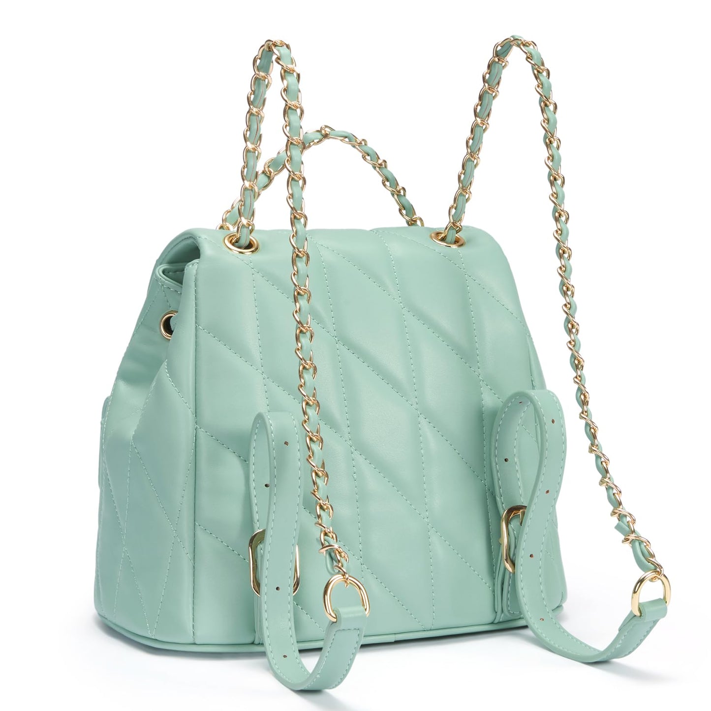 CLUCI Crossbody Bag for Women PU Leather Shoulder Bag, Convertible Small Tabby Backpack Purse for Travel