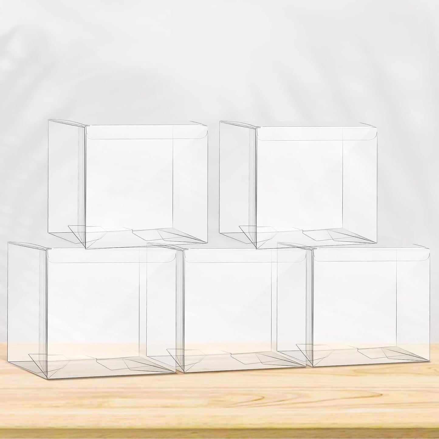 10 Pack Clear PKMN ETB Protector Case, PKMN Elite Trainer Box Protector, PET Plastic Display Box Protector for Collectors Gifts Elite Trainer Boxes - 0.5mm Thick (Pack of 10)