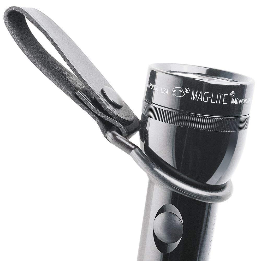 Maglite Black Plain Leather Belt Holder for D-Cell Flashlight