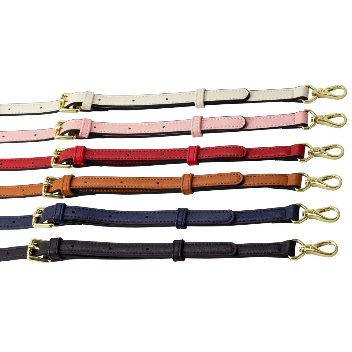 Allzedream Leather Purse Strap Replacement Crossbody Handbag Long Adjustable (Black)