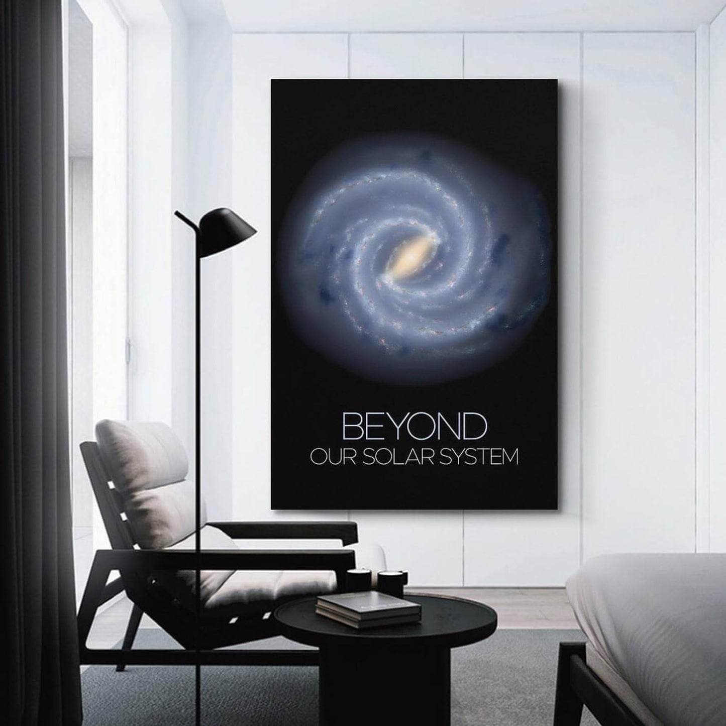 XIAOLOUTINYU Milky Way Galaxy Wall Art 12x18 Space Astronomy Poster Decor