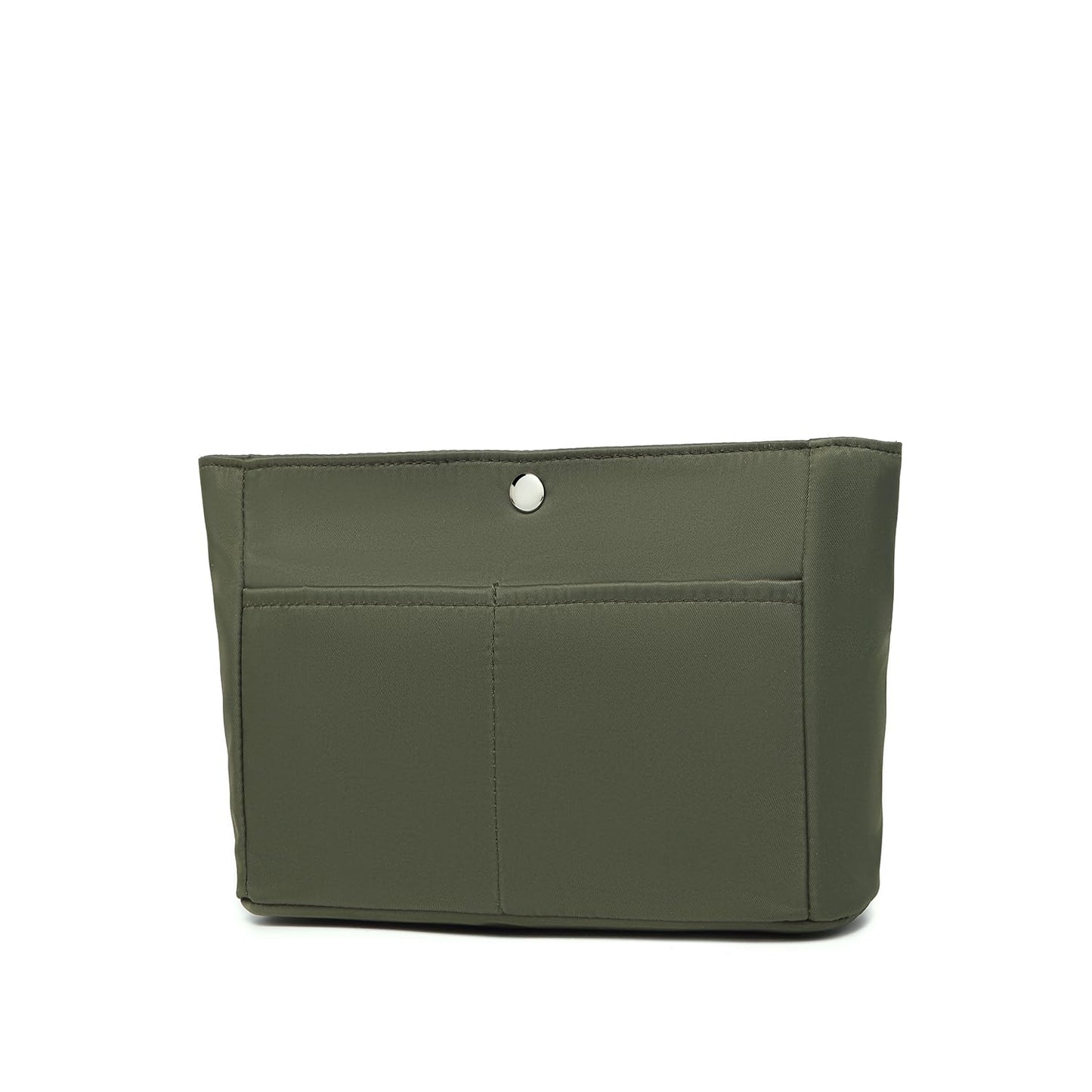 YONEBN waterproof Storage Bag Lightweight Large Capacity nylon Bag Inner Bag Handbag Organizer (Nylon/Army Green)