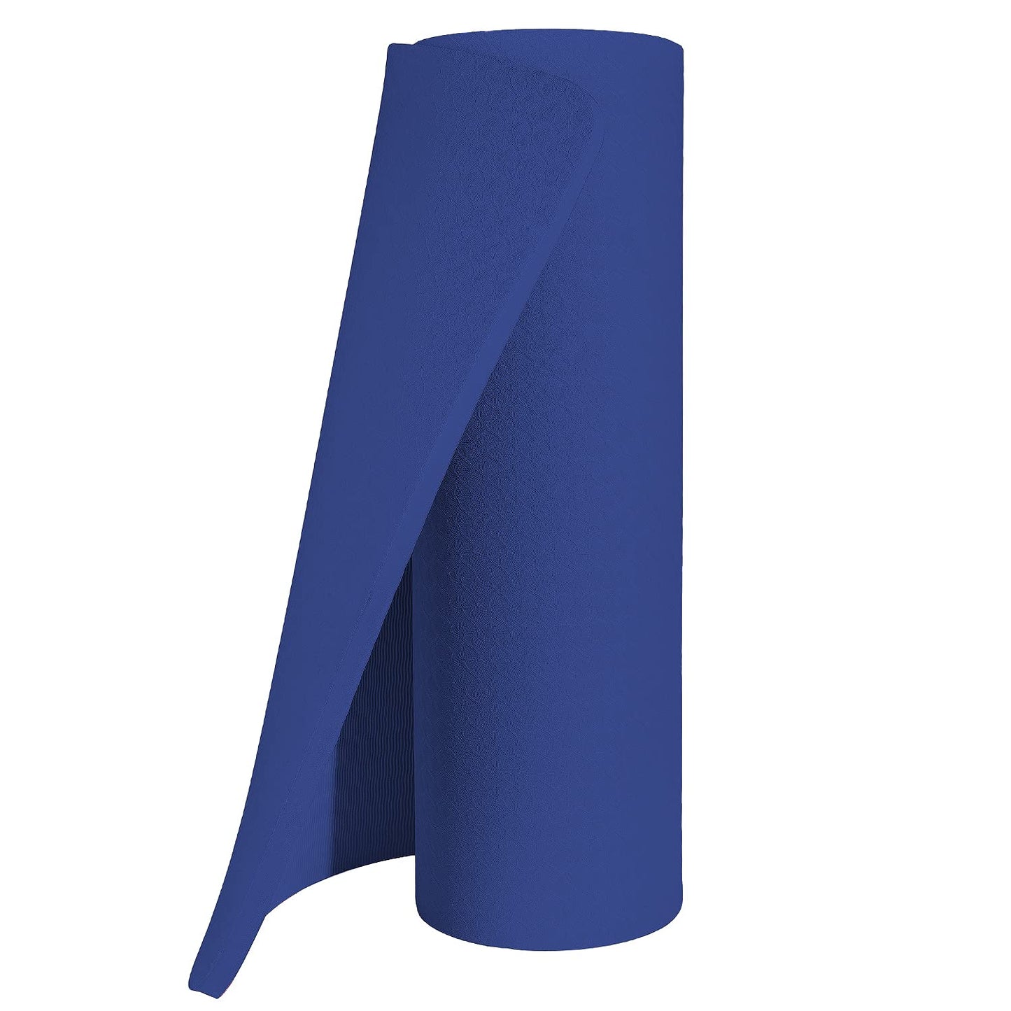 Hatha Yoga 4/5 inch TPE Yoga Mat Fitness & Exercise Mats Large Size 72"L x 32"W Non-Slip Anti-Tear For Women Men