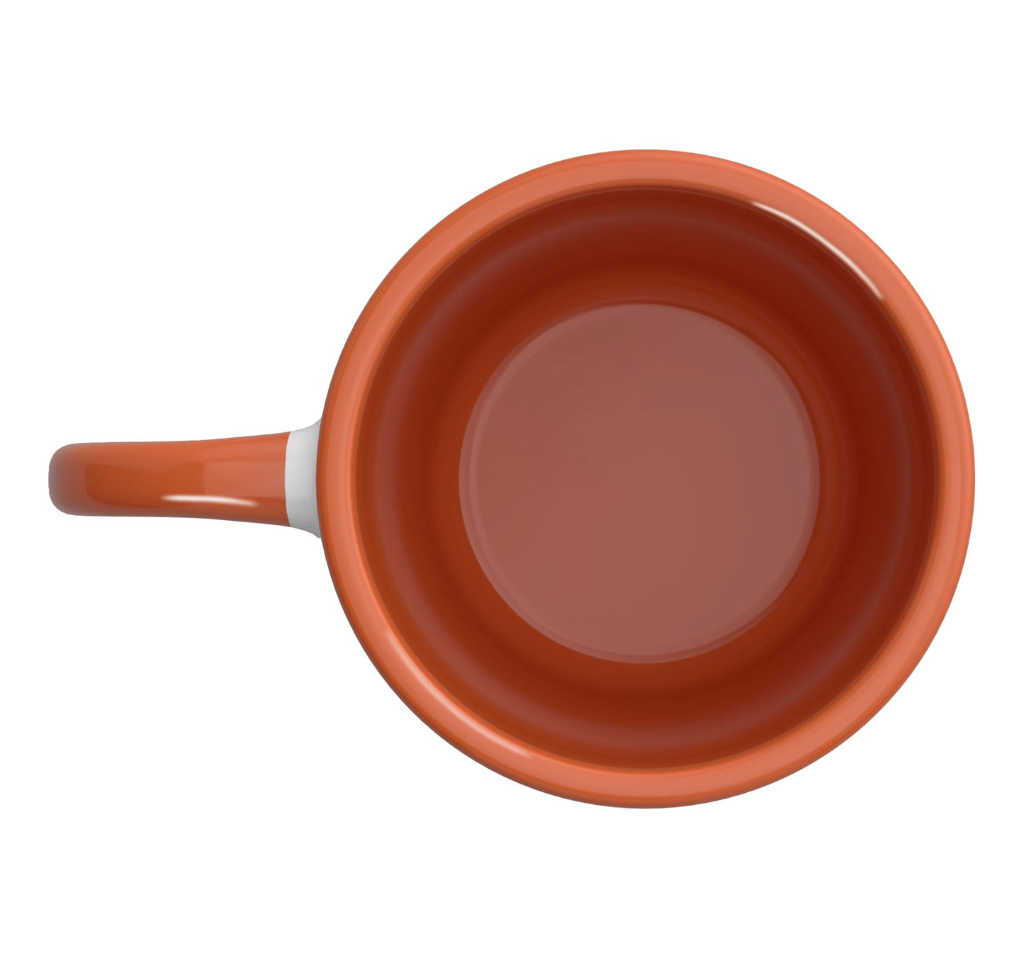 Groovy Hey Boo Cute Ghost Funny Halloween Girls Women Kids Ceramic Mug, Orange/White