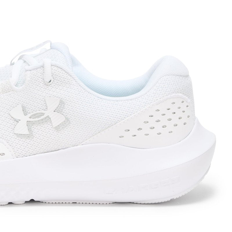 Under Armour Men's Charged Surge 4, (101) White/White/White, 4.5, US