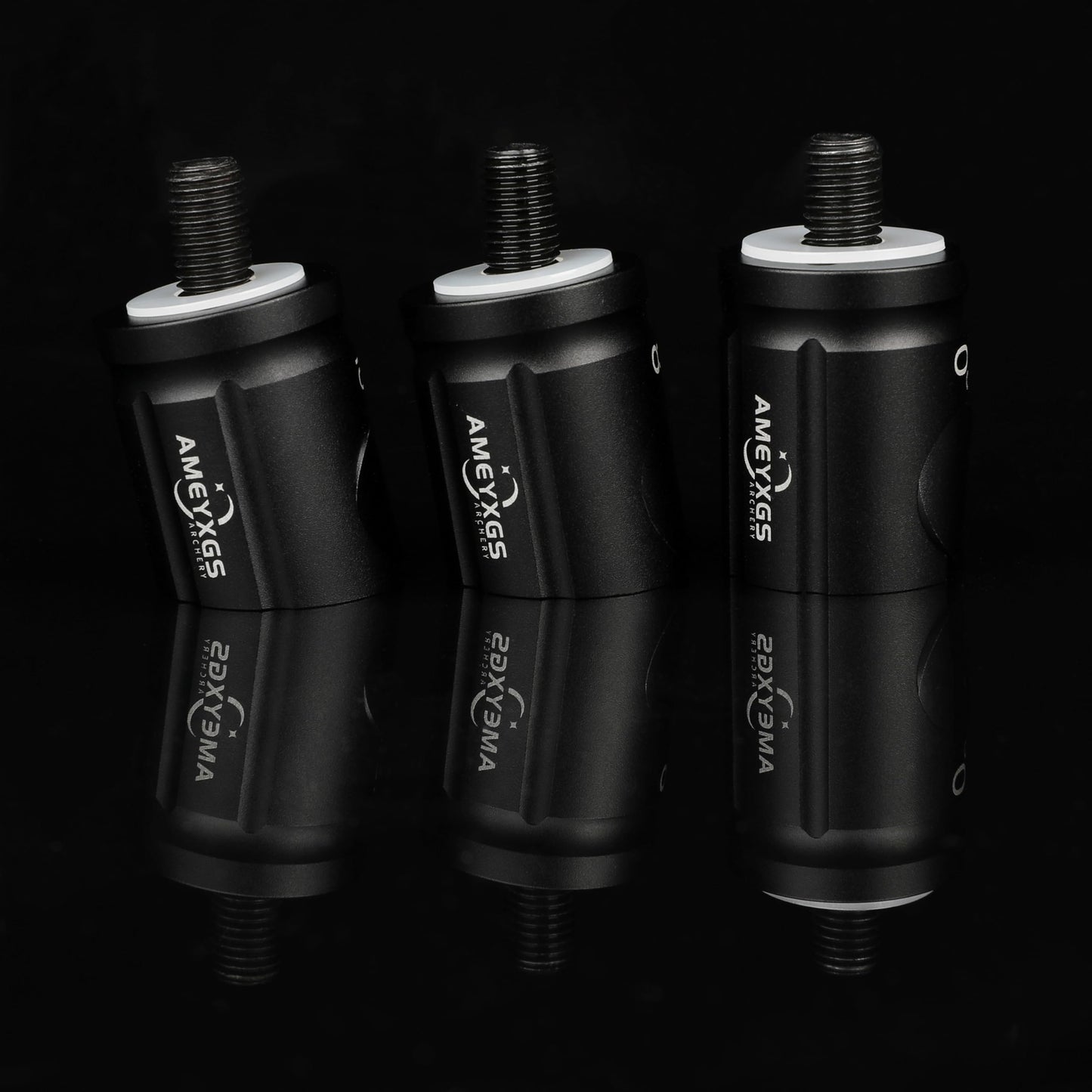 AMEYXGS Archery Quick Disconnect Matte Black 0/5/8/10 Degree for Compound&Recurve Bow Stabilizer Hunting or Target Practice (0 Degree)