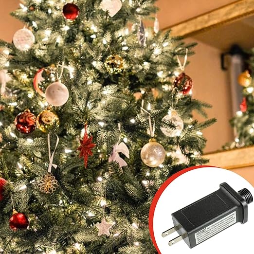 12V 12W LED Transformer Replacement Class 2 Power Supply for Christmas String Light Inflatable Decorations LED Controller IP44 Waterproof Low Voltage