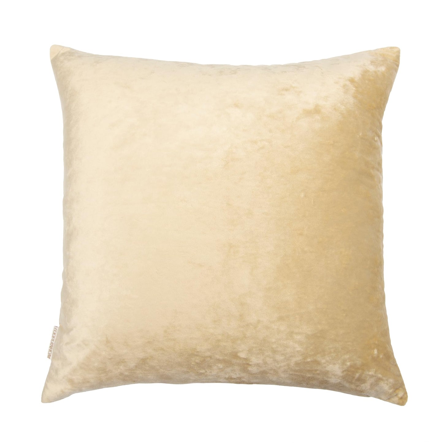 LOOPUINHOM Christmas Tree Pillow Covers 18x18, Embroidered Throw Pillow Covers Decorations Holiday Pillows for Home Couch Sofa Bed Living Room,Gold Crushed Velvet Cushion