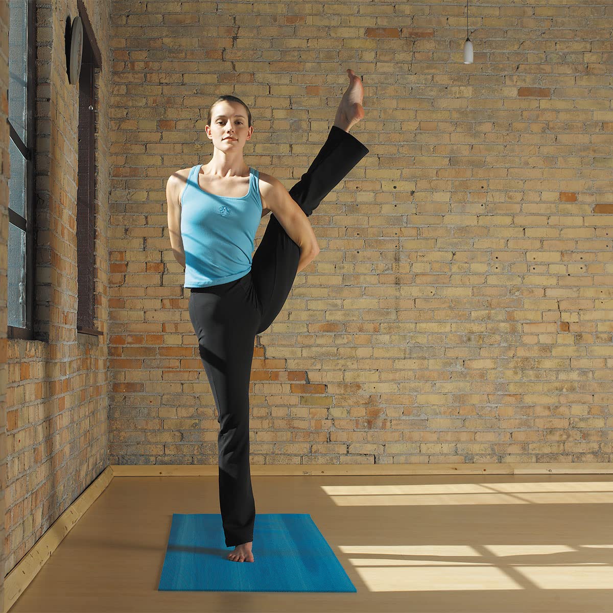 Hugger Mugger Nature Ultra Yoga Mat - Unique Variegated Design, Extra Cushion, Durable, Sticky and Grippy, Stable Non-Slip Surface, Lightweight