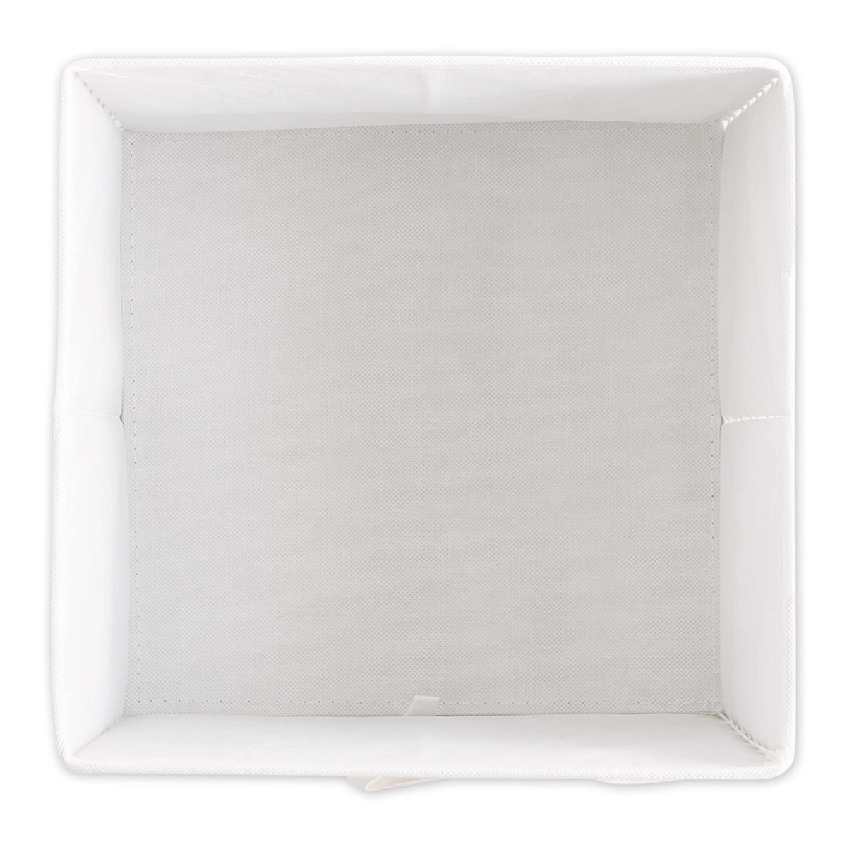 DII Non Woven Polyester Storage Bin, 11x11x5.5-inch, Starburst Gray, 2 Piece