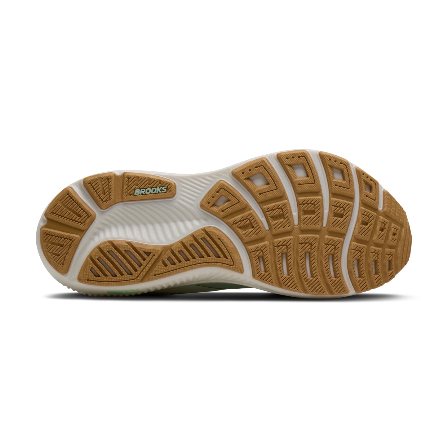 Brooks Women’s Ghost 17 Neutral Running Shoe - Honeydew/Coconut/Taffy - 6 Medium