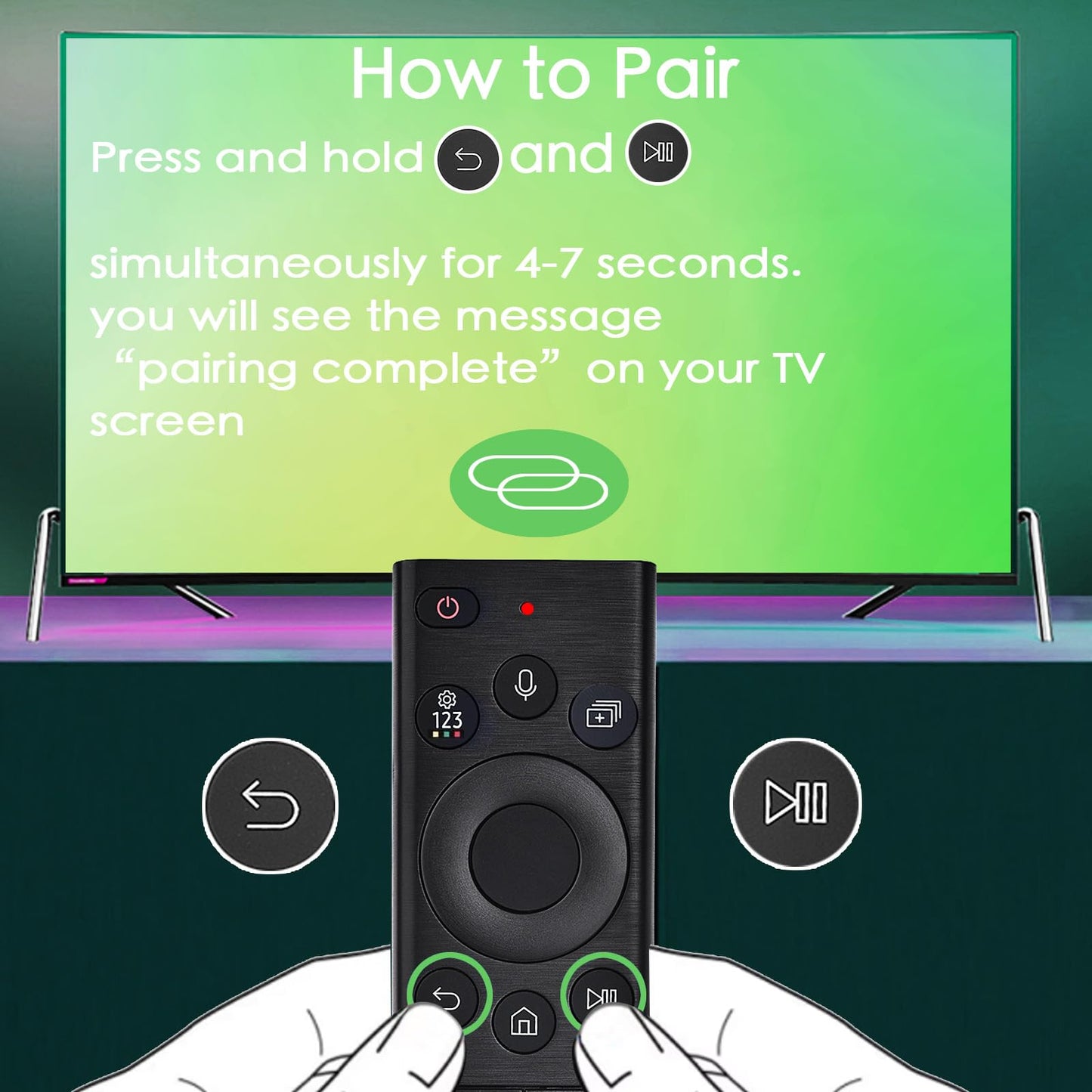 Voice Remote Replacement for Sony Smart TV Control:Comptible for 2019-2025 Sony Bravia OLED LED 4K 8K UHD,for Android Google TV with Shortcuts YouTube and Dinsey+ etc.