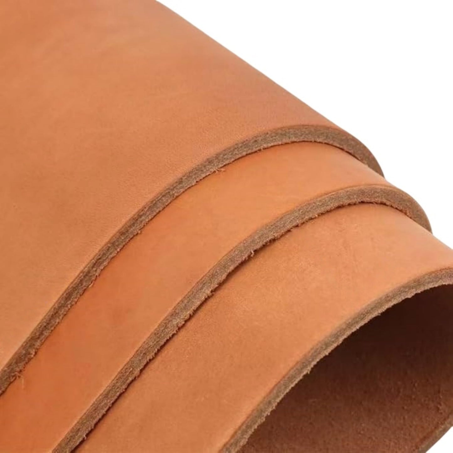 Vegetable Tanned Leather, Thick Leather Sheet 3.6mm-4.0mm Thick, Full Grain, Yellowish-Brown Craft Tool for DIY Projects Gaskets for Stamping and Carving Industry (Zhi rou ge Huang 20×40)