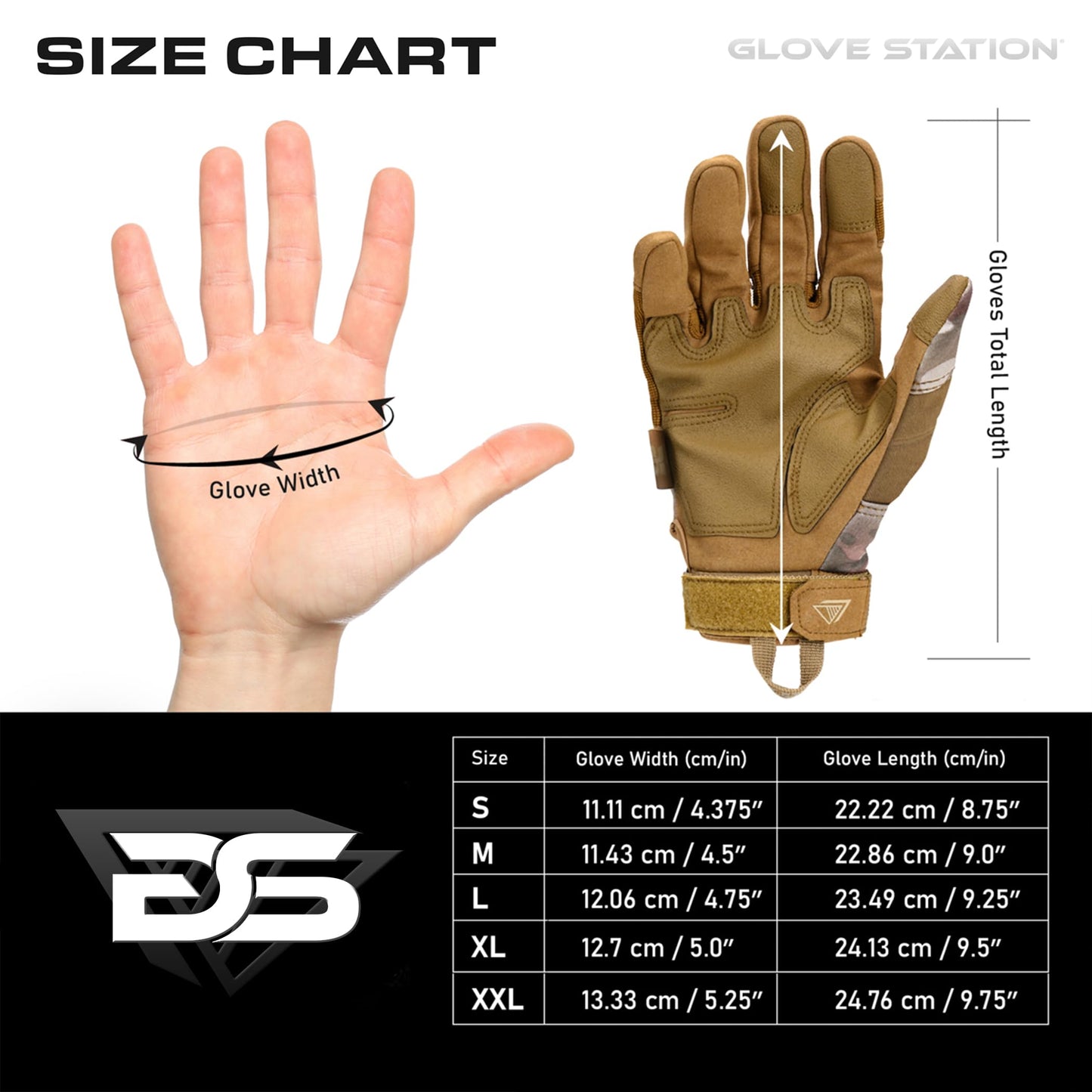 Glove Station Hard Knuckle Utility Gloves, Touchscreen, TACHK258, XL