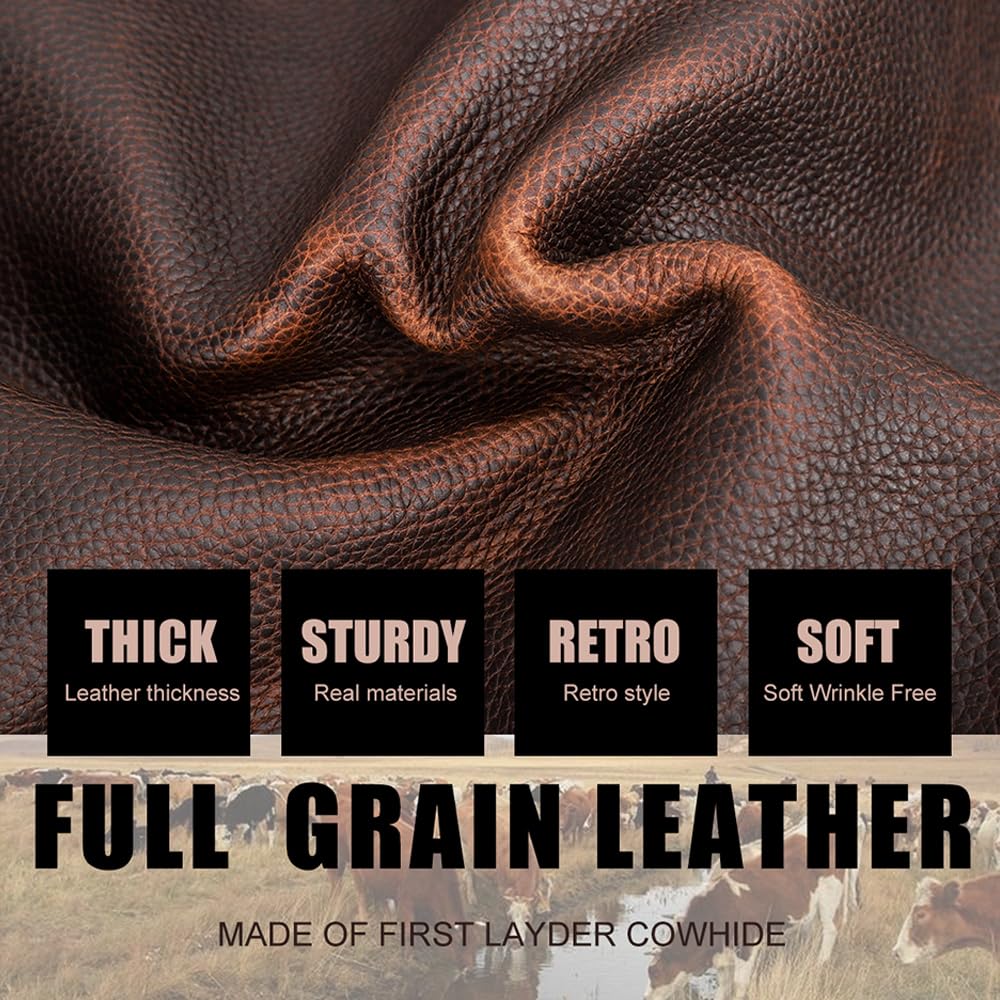 CONTACTS Full Grain Leather Small Cigar Case Travel 3 Slot Cigars Humidor Pouch Portable Cigar Accessories Organizer with Cigar Cutter Slot by Handmade