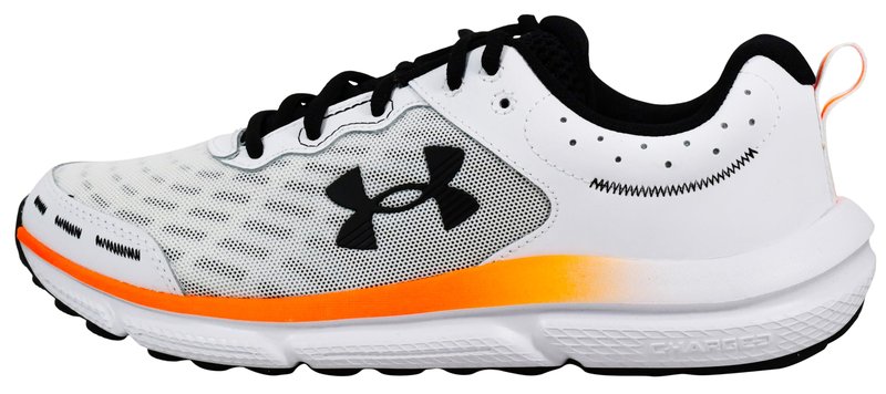 Under Armour Men's Charged Assert 10, (101) White/White/Black, 15, US