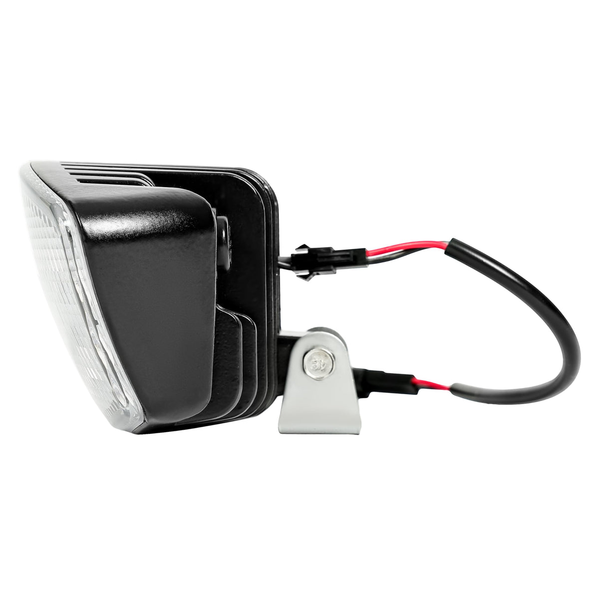 HECASA LED Cab Light for Kubota Tractors, 12V 24W, Clear Lens, Plastic & Aluminium Alloy, Model VC-LYPL-308-2, 2 pcs