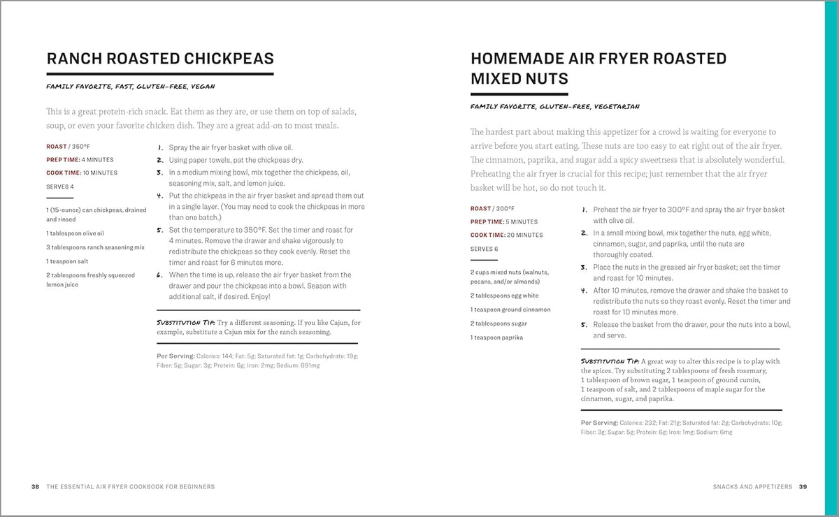 The Essential Air Fryer Cookbook for Beginners: Easy, Foolproof Recipes for Your Air Fryer