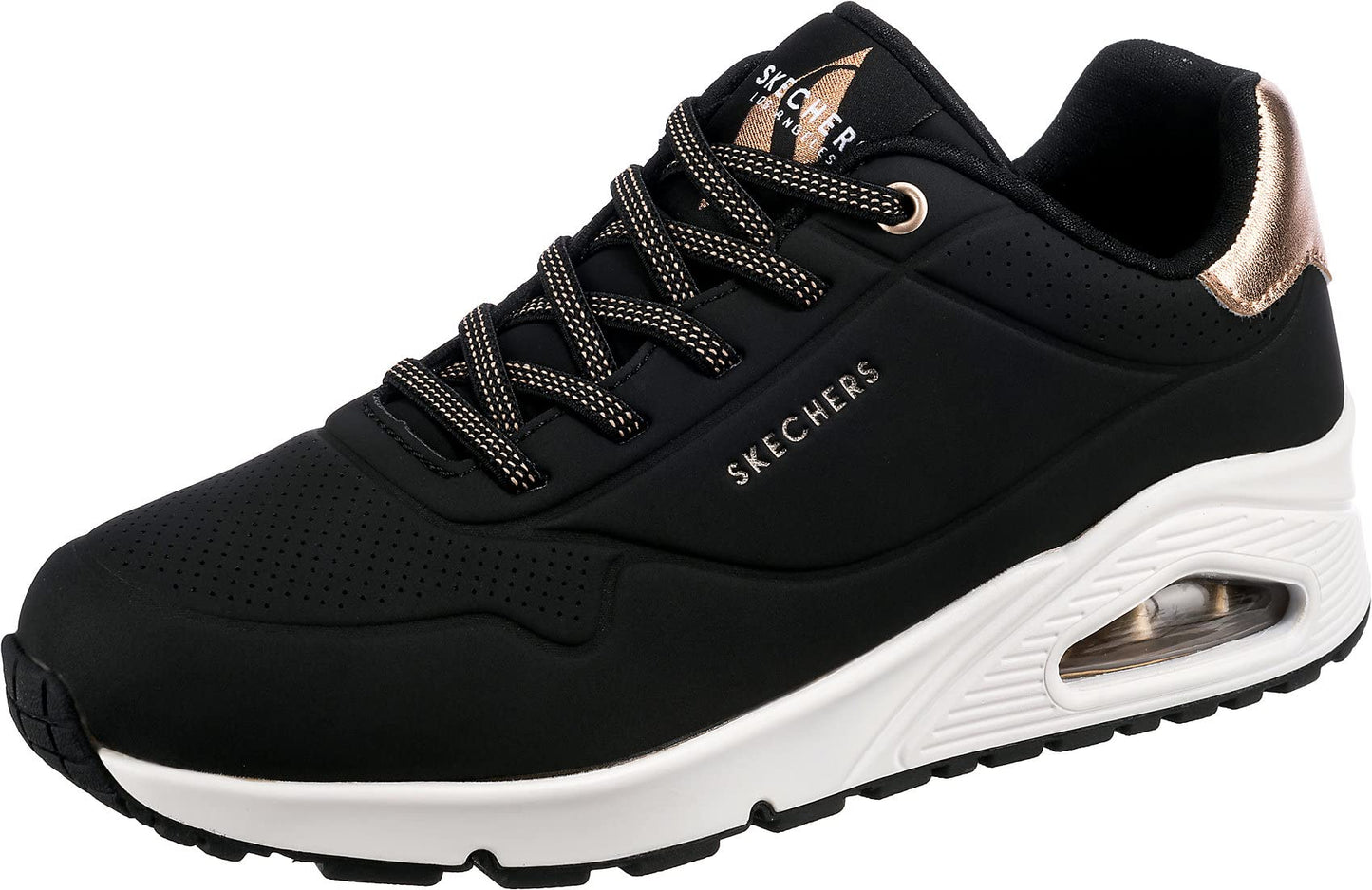 Skechers Women's Uno - Shimmer Away Slip-On Sneaker