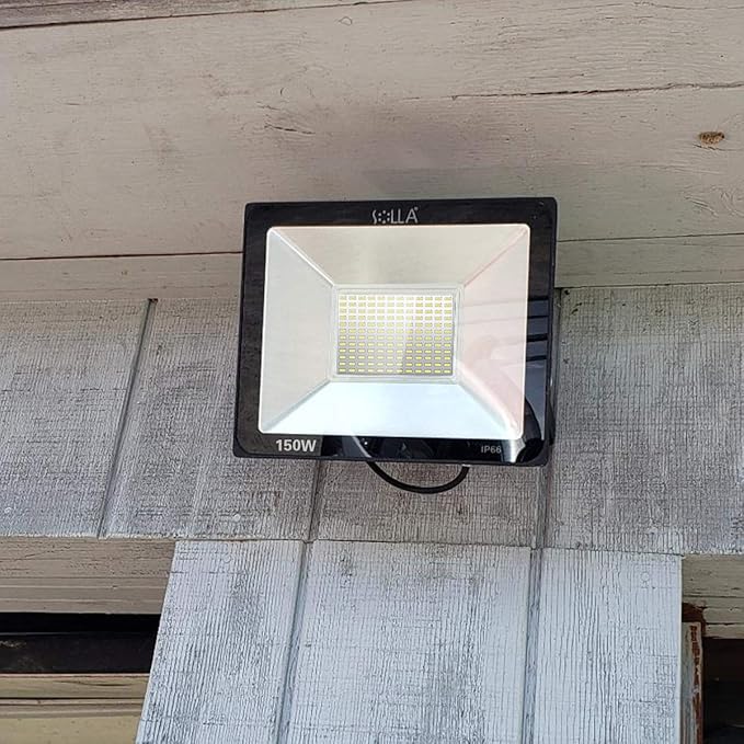 2 Pack 150W LED Flood Light, IP66 Waterproof, 12000lm, 800W Equivalent, Super Bright Outdoor Security Lights, 3000K Warm White, Outdoor Floodlight for Garage, Garden, Lawn and Yard