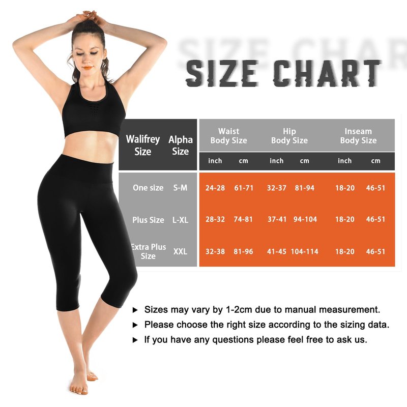 Walifrey Leggings for Women, High Waisted Buttery Soft Womens Leggings for Gym Yoga Workout (Capri Color Line Pattern SM)