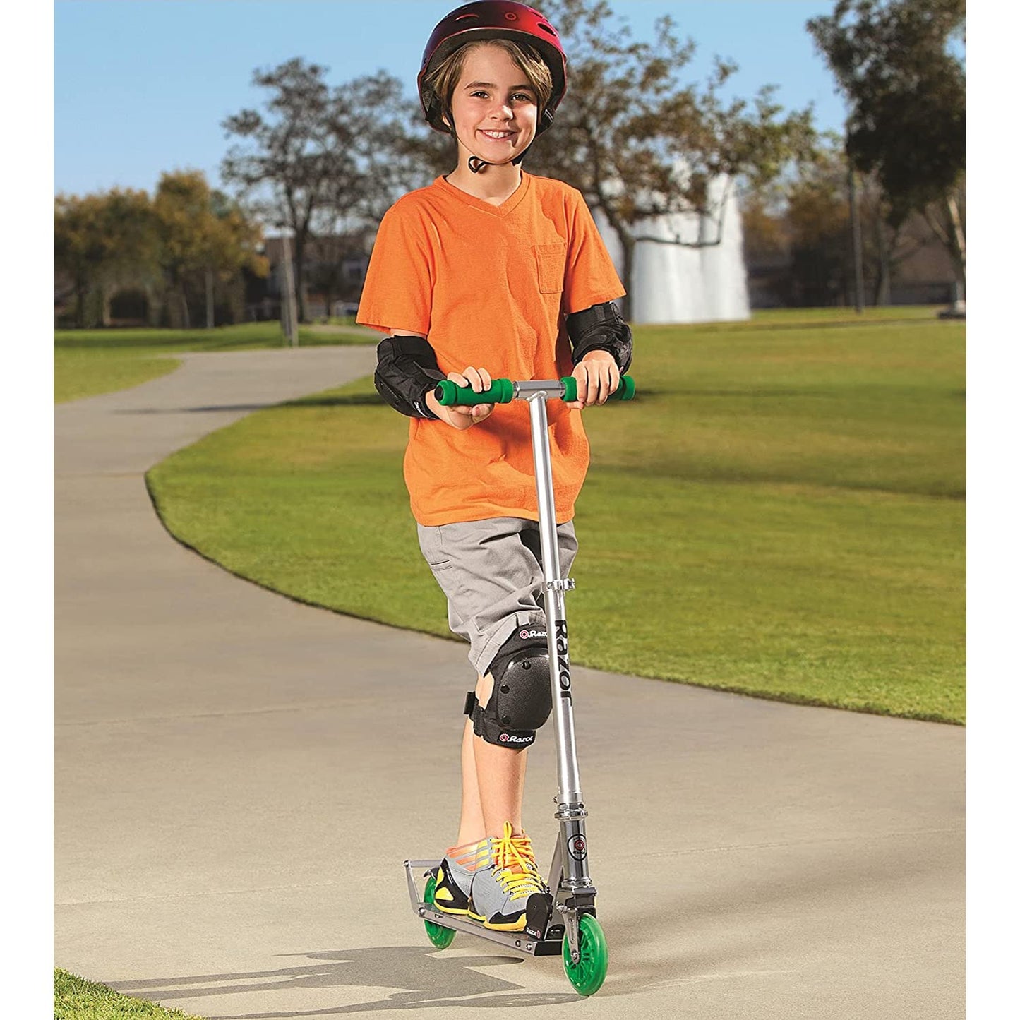 Razor A3 Kick Scooter - Green - 13014330