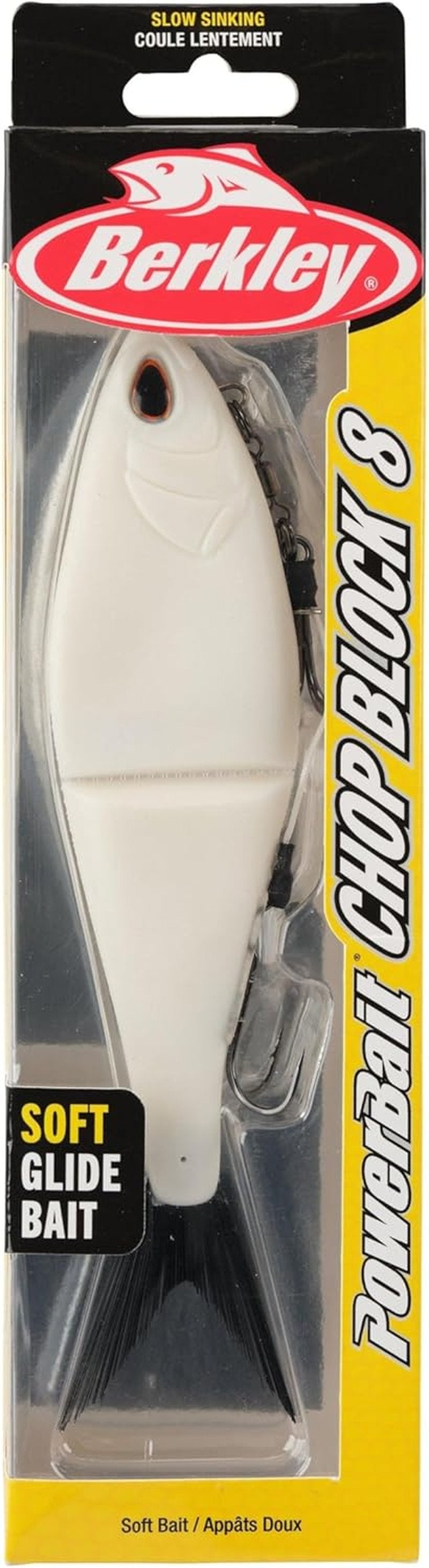 Berkley PowerBait Soft Fishing Bait - Versatile Chop Block Design for All Fish Sizes