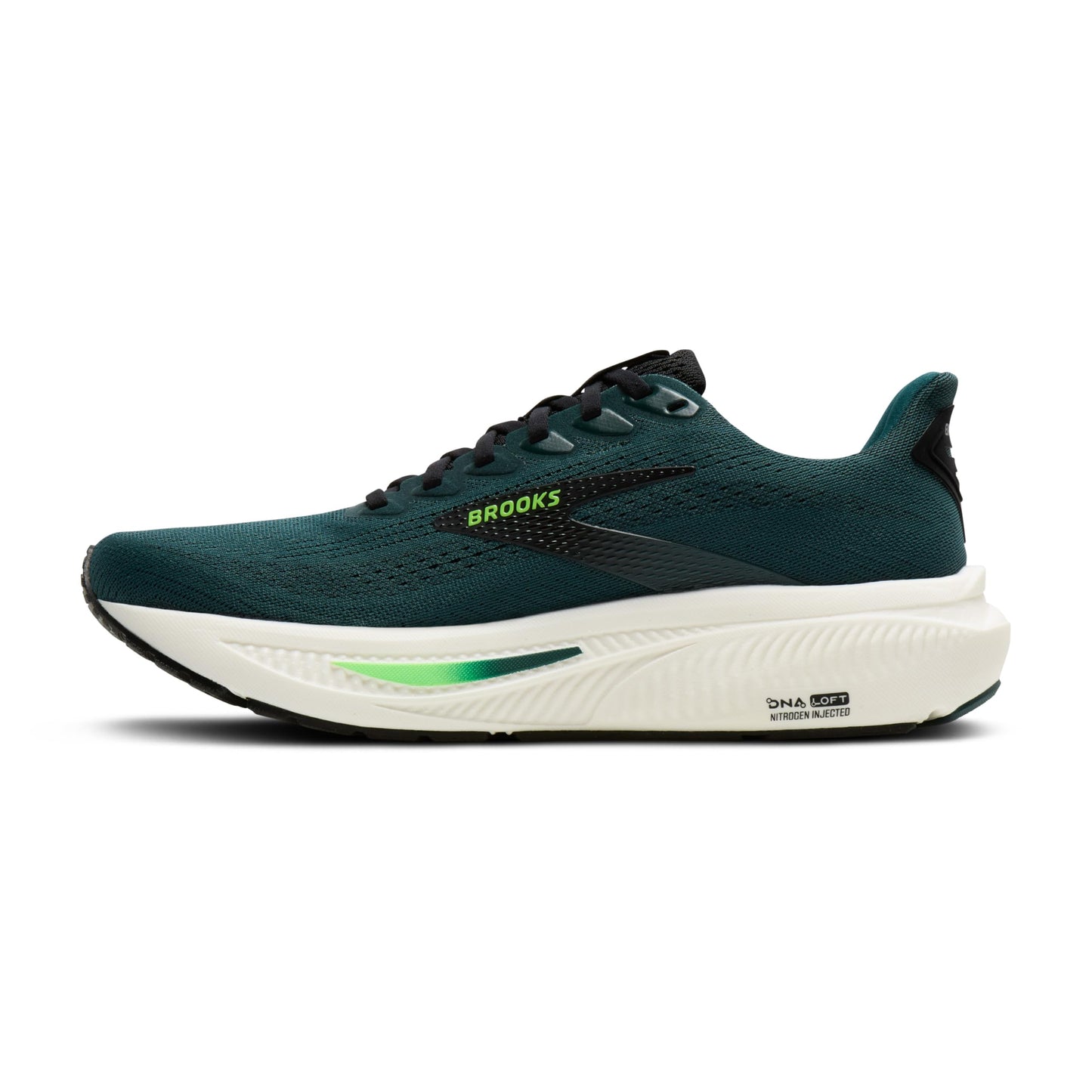 Brooks Men's Ghost 17 Trainers, Atlantic Deep Black Green, 10.5 US