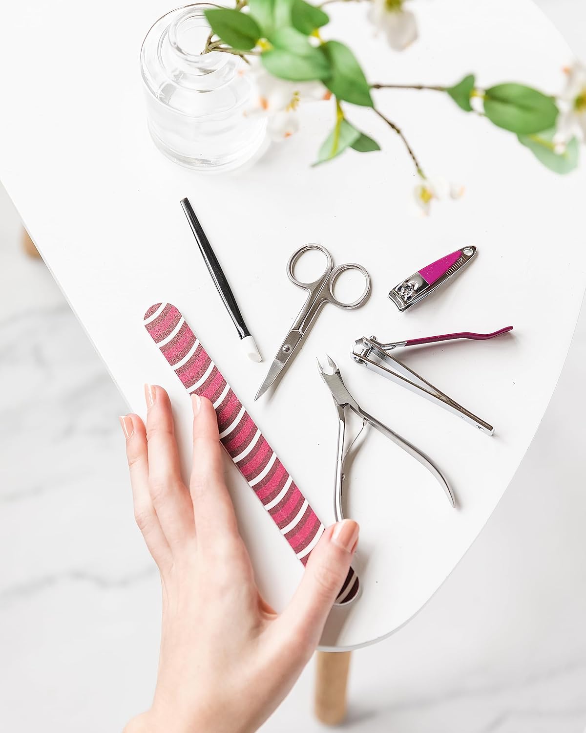 Amazon Basics 6-Piece Manicure and Pedicure Kit