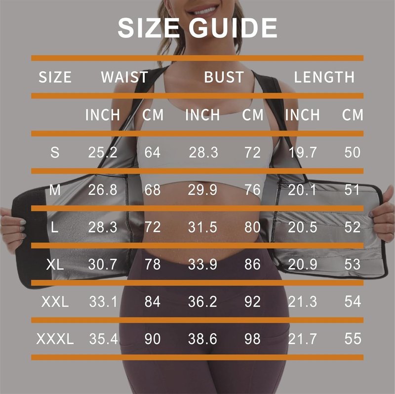 Women's Sauna Vest Waist Trainer - Adjustable Sweat Shaper Tank Top for Gym & Yoga | Tummy Control