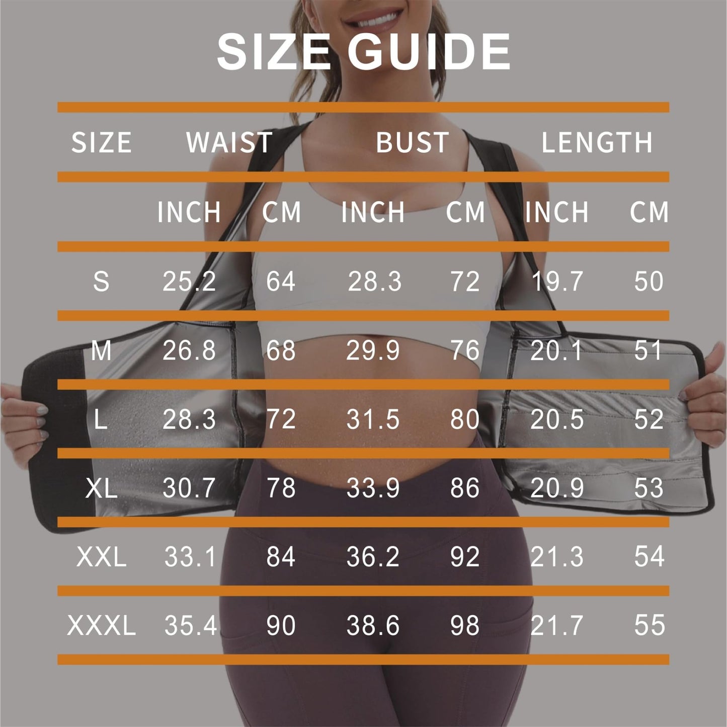 Dokelovy Women's Sauna Vest Waist Trainer - Adjustable Tummy Control Workout Shaper for Belly, Sweat Enhancer for Gym, Yoga