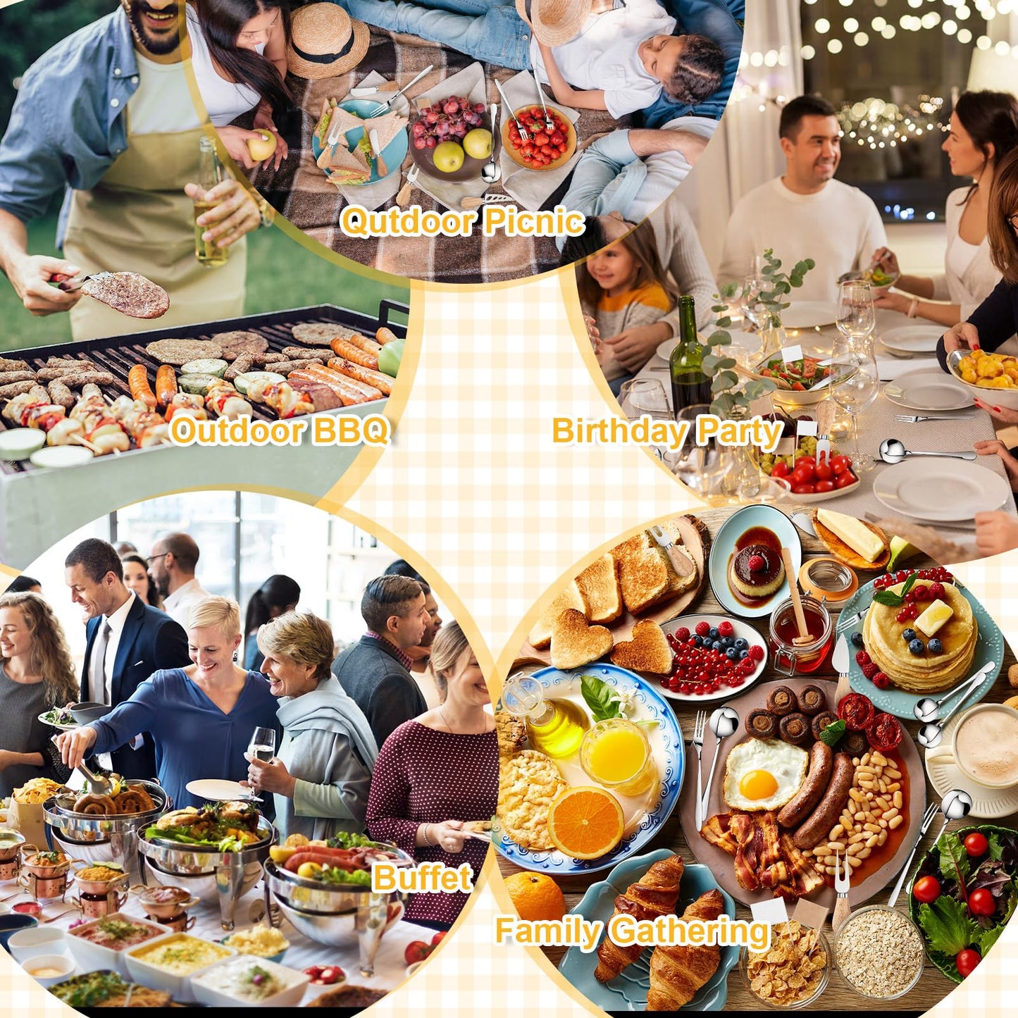 Widecook 530 Pcs Charcuterie Board Accessories Cheese Butter Spreader Knife Set Butcher Paper Roll Serving Tongs Forks Spoons Dipping Bowls Dippers Cocktail Picks for Party Wedding Christmas (Silver)